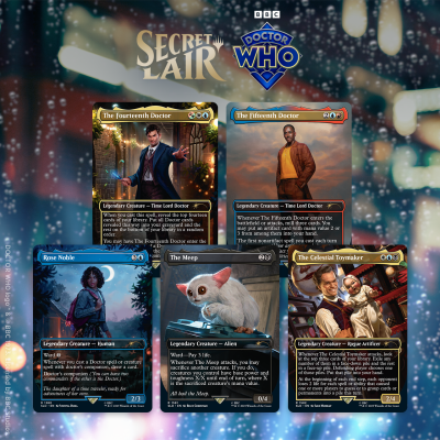 Magic the Gathering: Secret Lair x Doctor Who: Regeneration