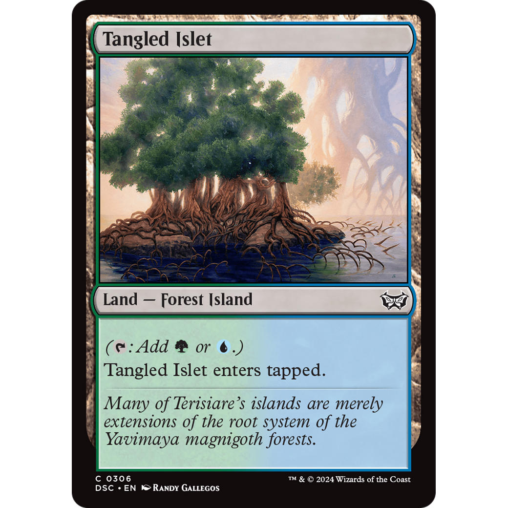 Tangled Islet (DSC-306) - Duskmourn: House of Horror Commander
