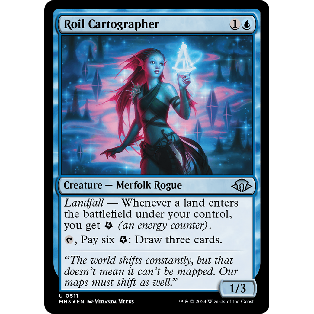 Roil Cartographer (MH3-511) - Modern Horizons 3 Foil