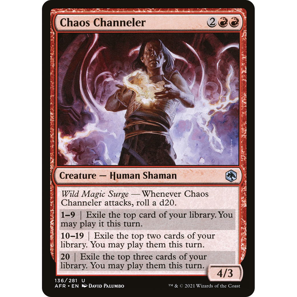 Chaos Channeler (AFR-136) - Adventures in the Forgotten Realms