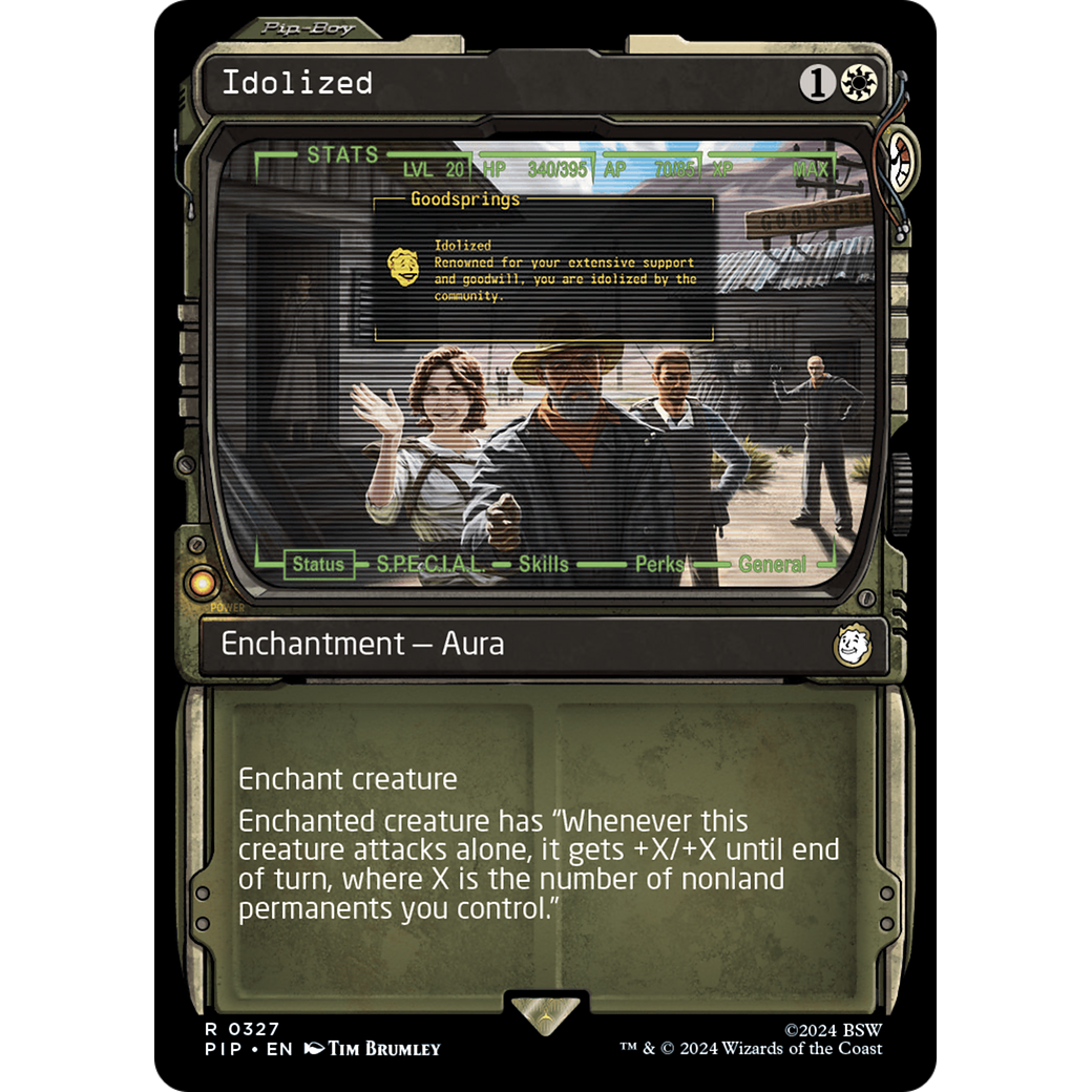Idolized (PIP-327) - Fallout: (Showcase) Foil