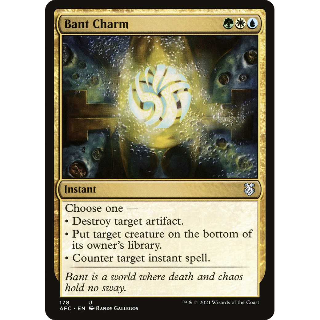 Bant Charm (AFC-178) - Forgotten Realms Commander