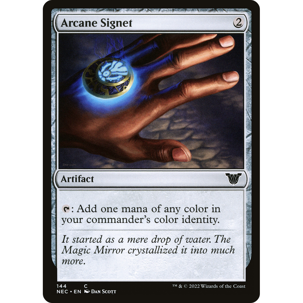 Arcane Signet (NEC-144) - Neon Dynasty Commander