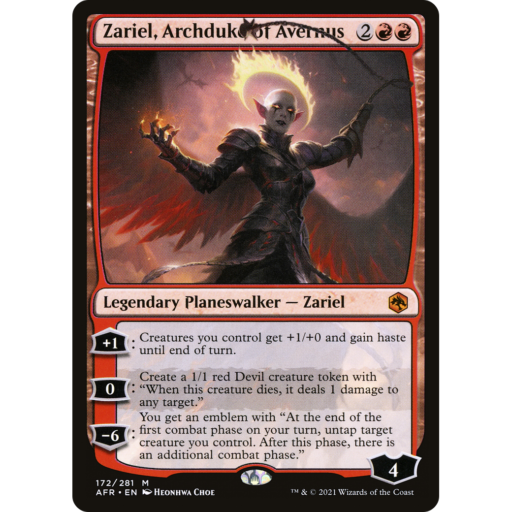 Zariel, Archduke of Avernus (AFR-172) - Adventures in the Forgotten Realms