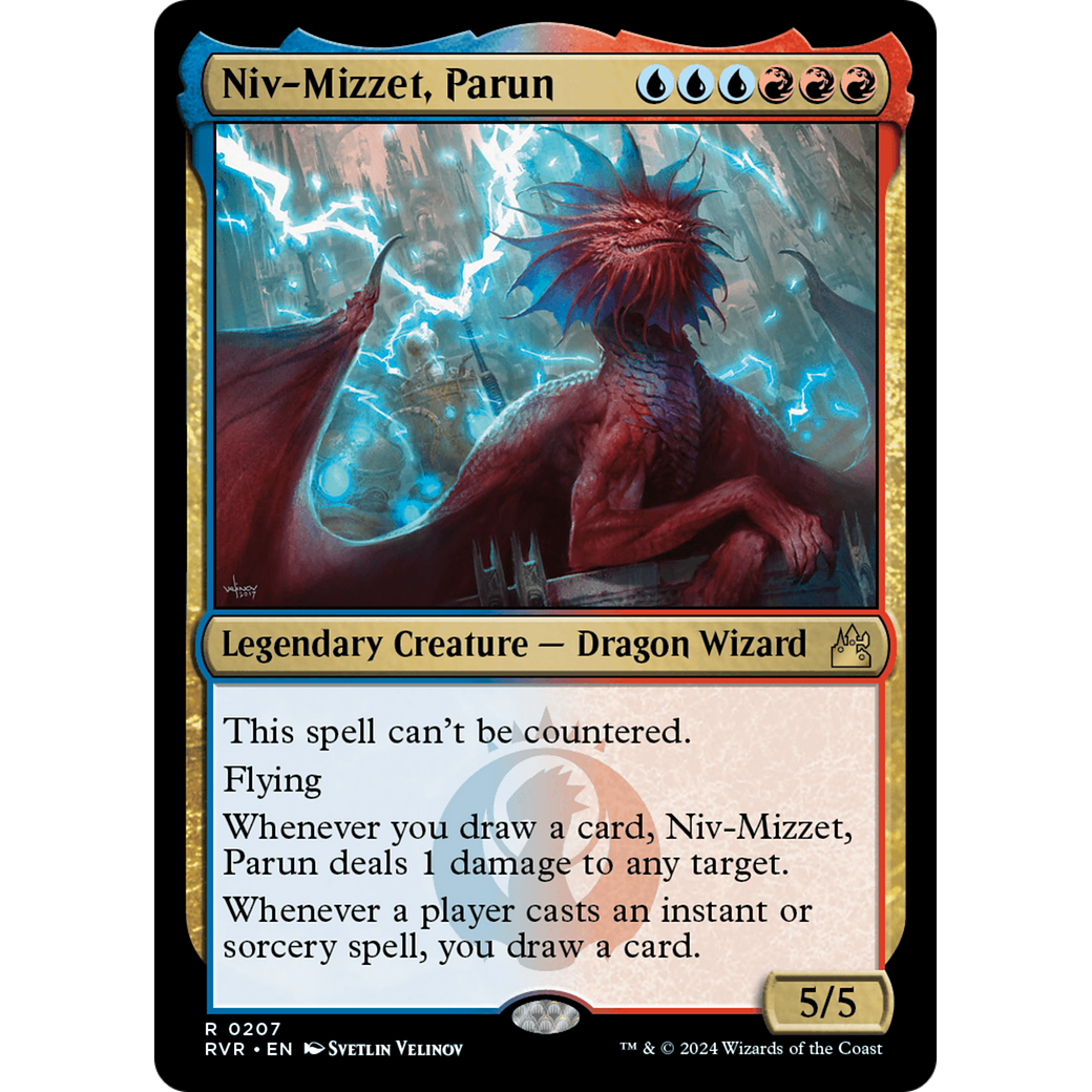 Niv-Mizzet, Parun (RVR-207) - Ravnica Remastered Foil