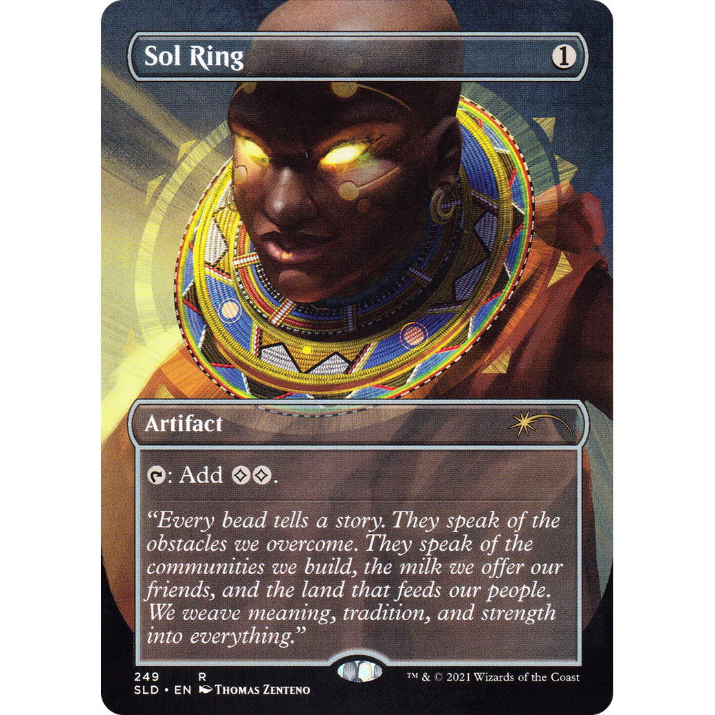 Sol Ring (249) (SLD-249) - Secret Lair Drop (Borderless)