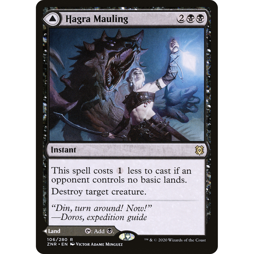 Hagra Mauling (ZNR-106) - Zendikar Rising Foil