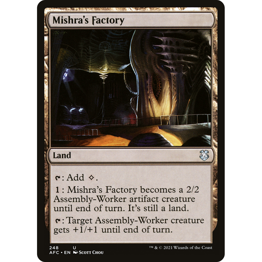 Mishra's Factory (AFC-248) - Forgotten Realms Commander
