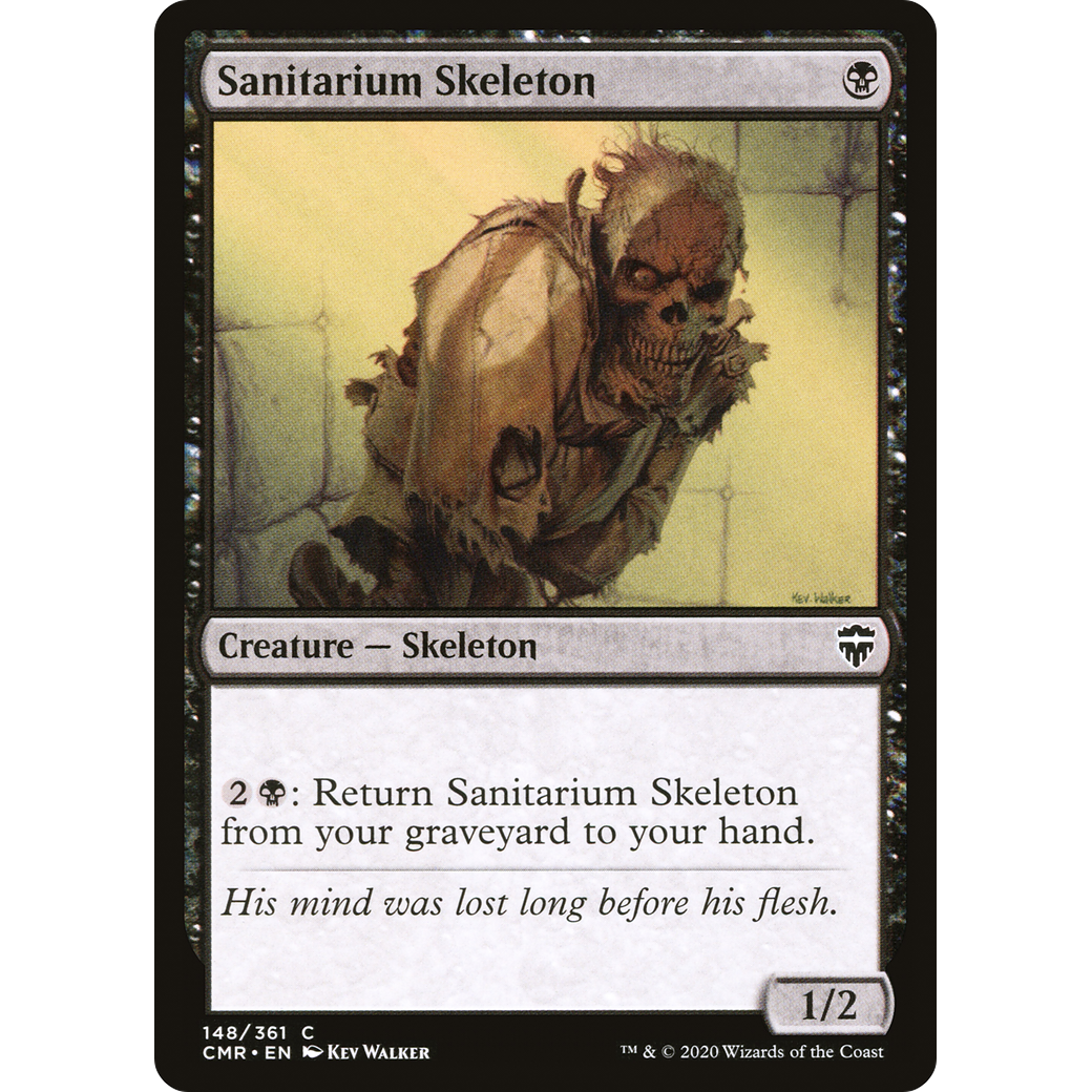Sanitarium Skeleton (CMR-148) - Commander Legends Foil