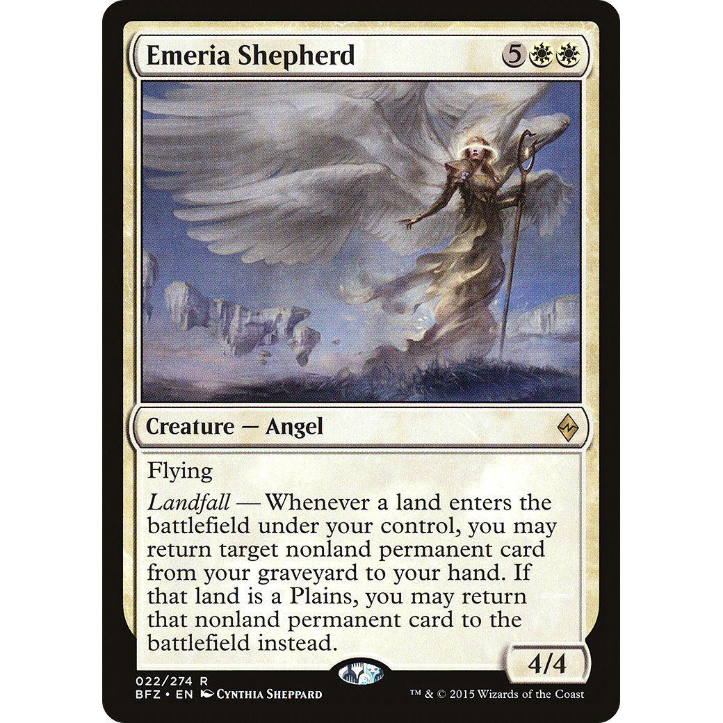 Emeria Shepherd (BFZ-022) - Battle for Zendikar Foil