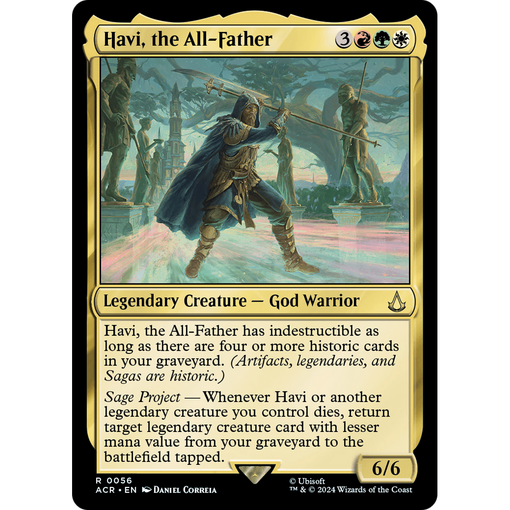 Havi, the All-Father (ACR-056) - Assassin's Creed Foil