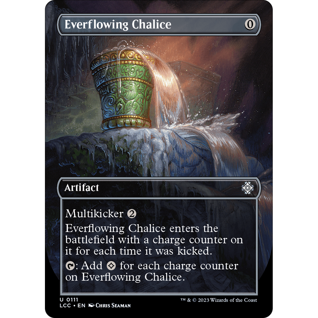 Everflowing Chalice (LCC-111) - The Lost Caverns of Ixalan Commander (Borderless)