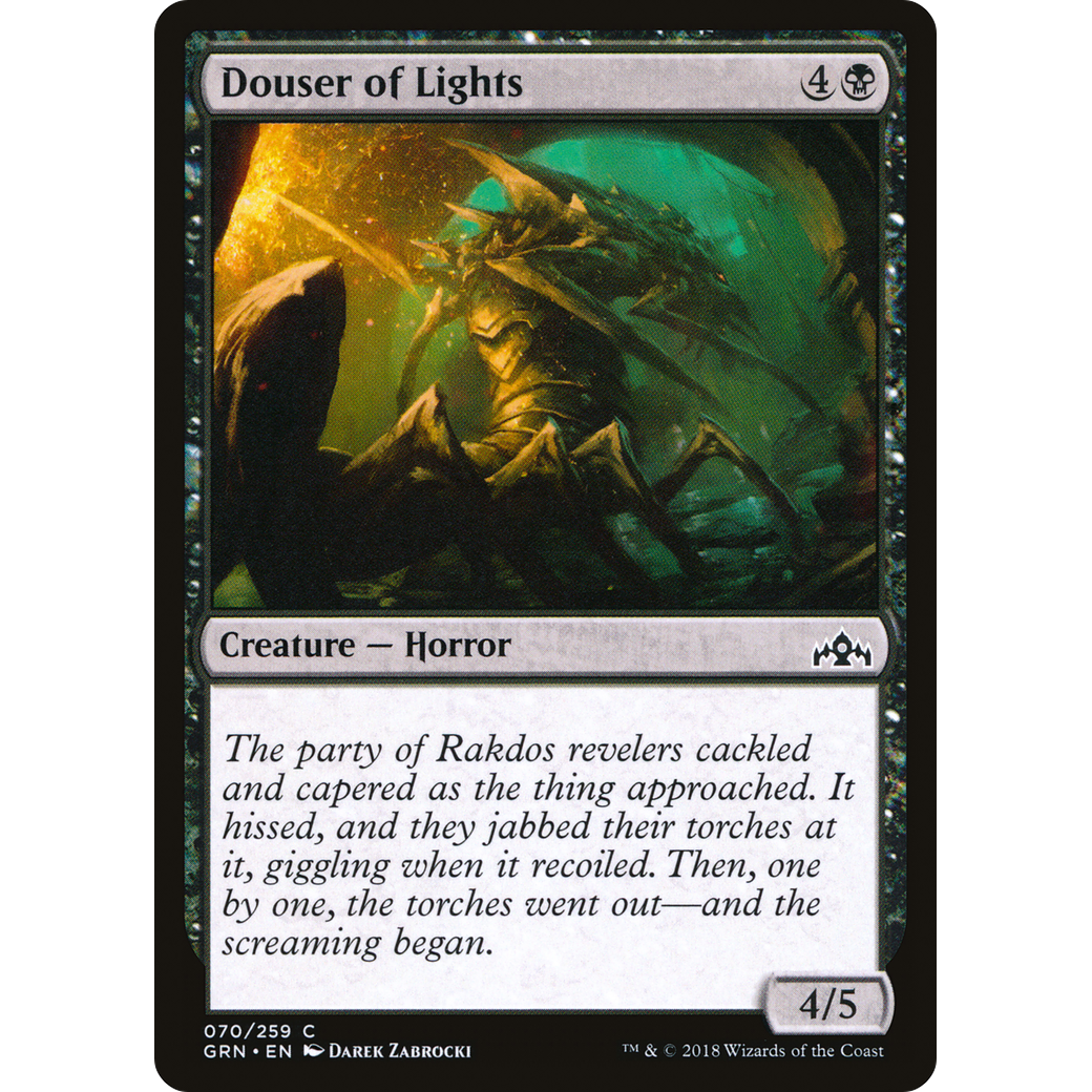 Douser of Lights (GRN-070) - Guilds of Ravnica Foil