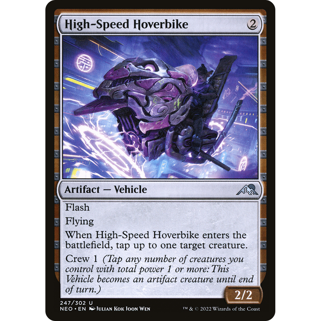 High-Speed Hoverbike (NEO-247) - Kamigawa: Neon Dynasty