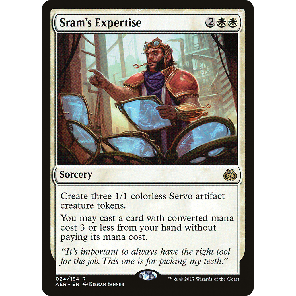 Sram's Expertise (AER-024) - Aether Revolt