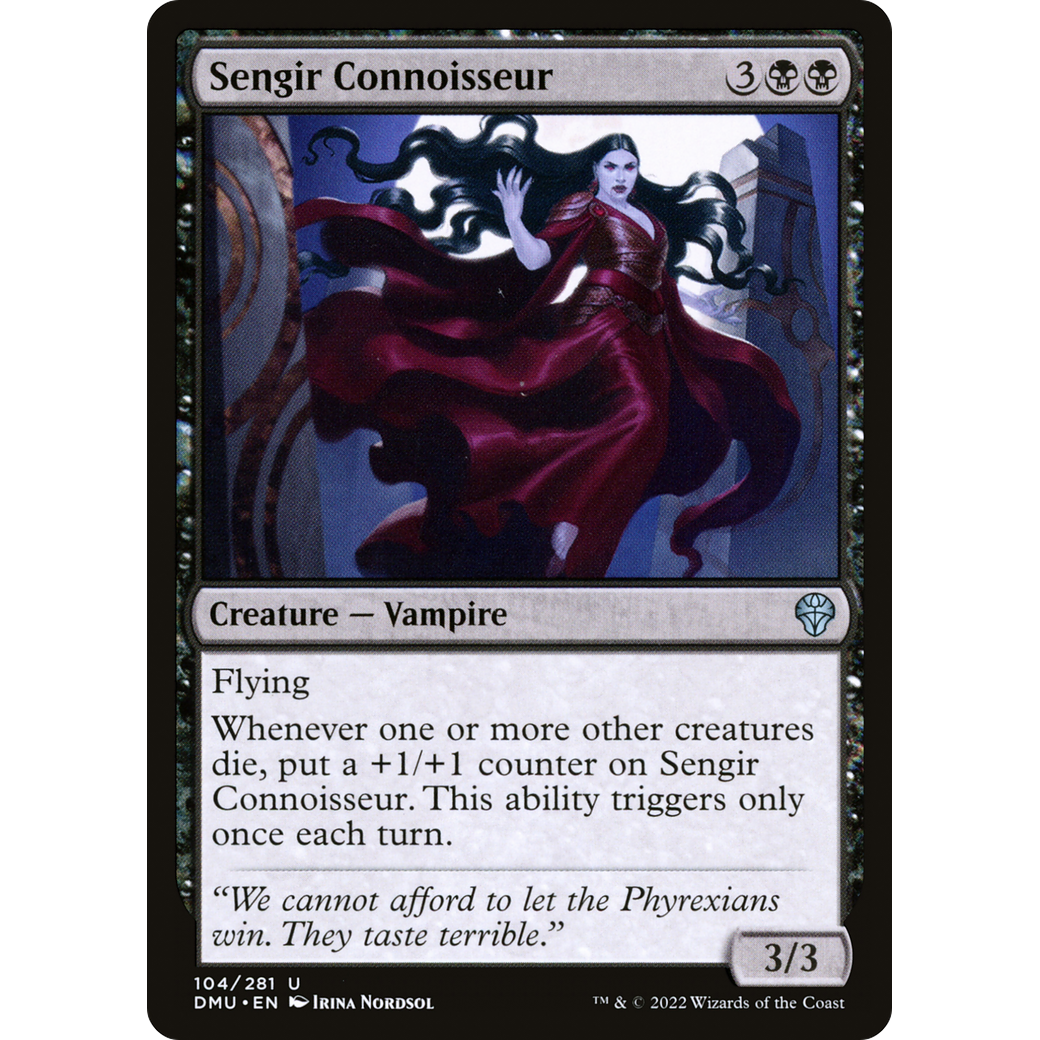 Sengir Connoisseur (DMU-104) - Dominaria United Foil