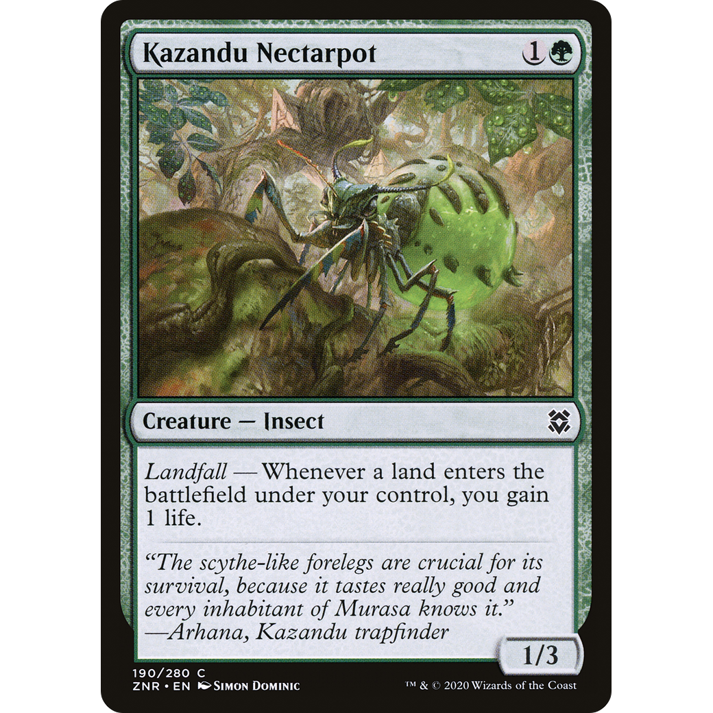 Kazandu Nectarpot (ZNR-190) - Zendikar Rising