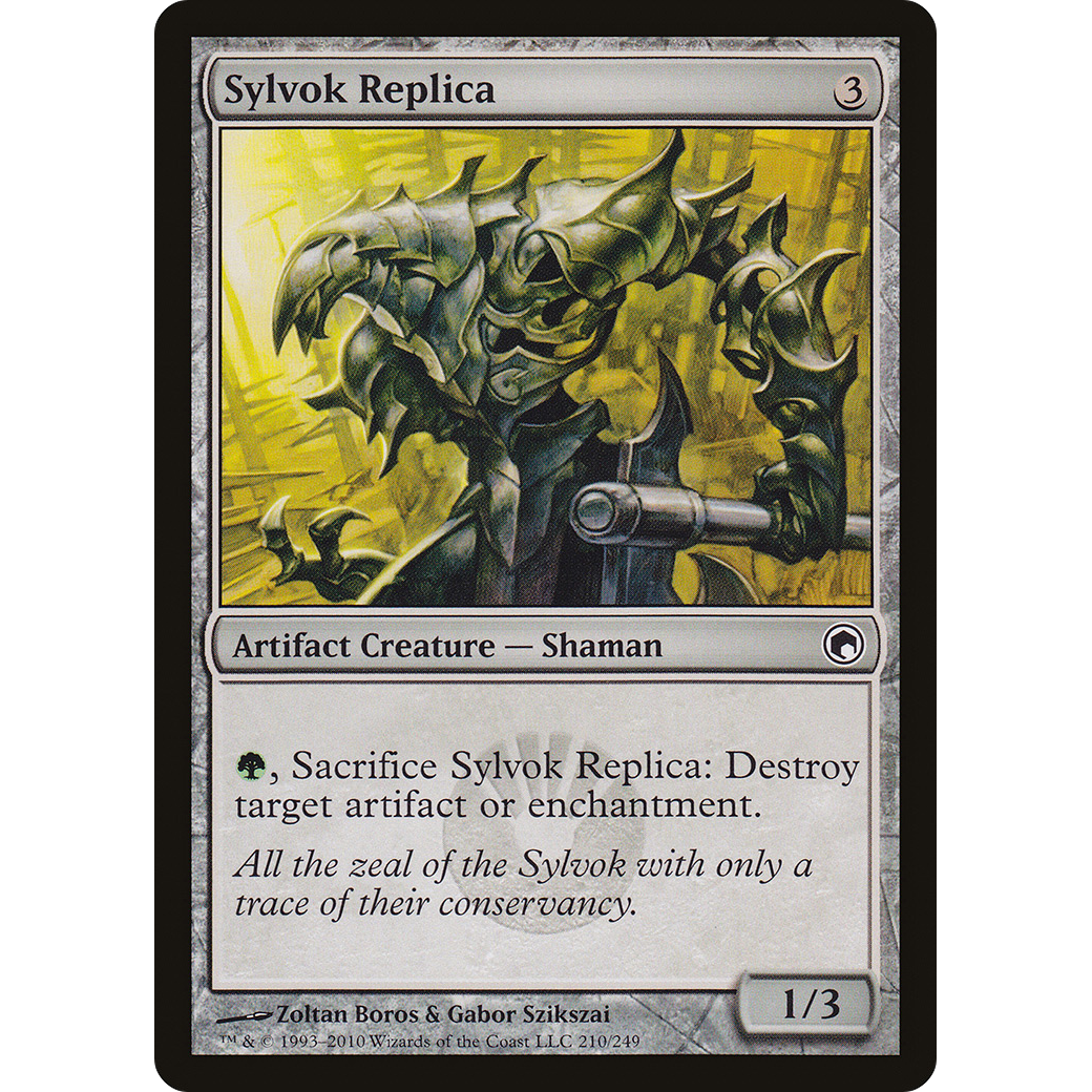 Sylvok Replica (SOM-210) - Scars of Mirrodin Foil