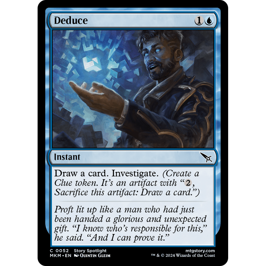 Deduce (MKM-052) - Murders at Karlov Manor Foil