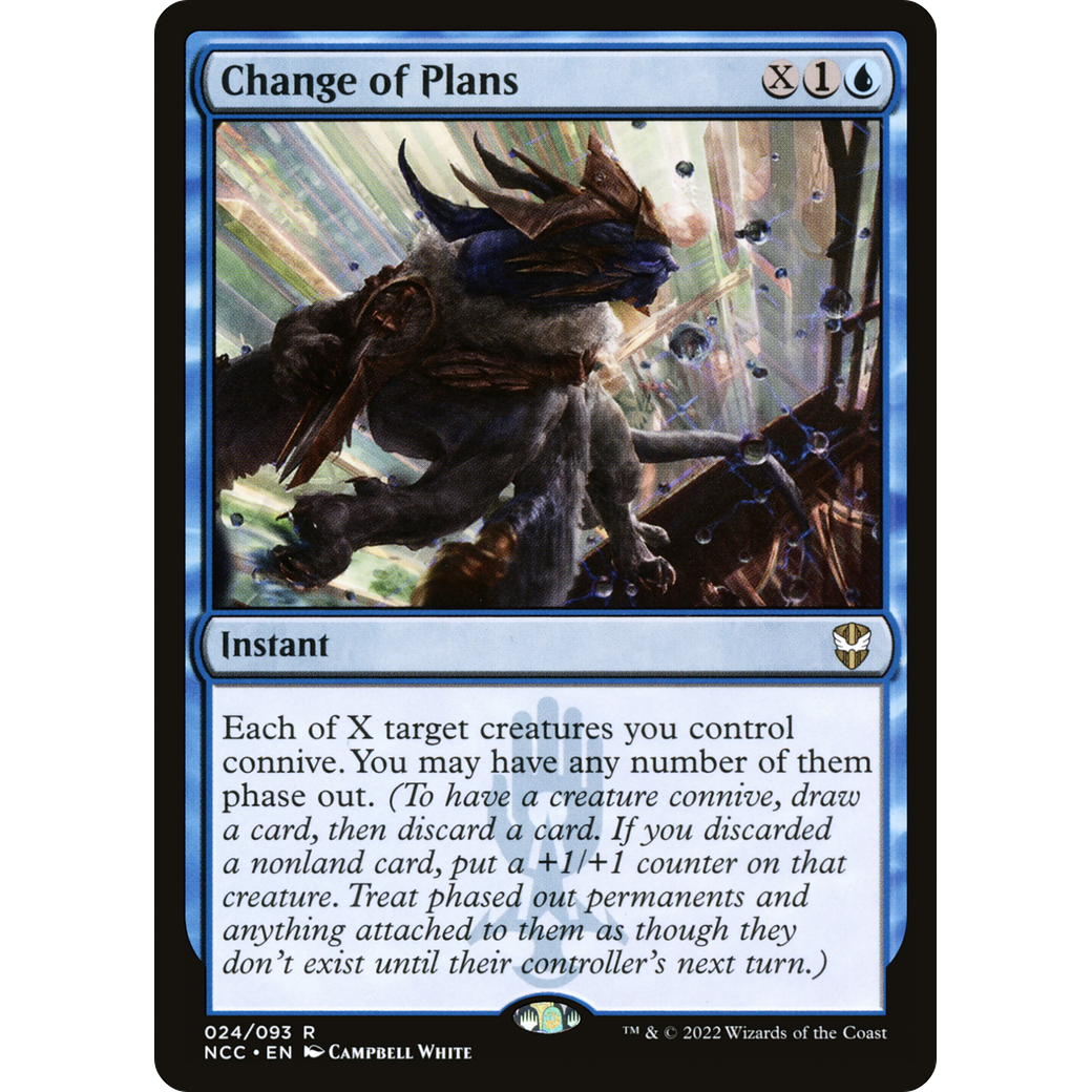 Change of Plans (NCC-024) - New Capenna Commander