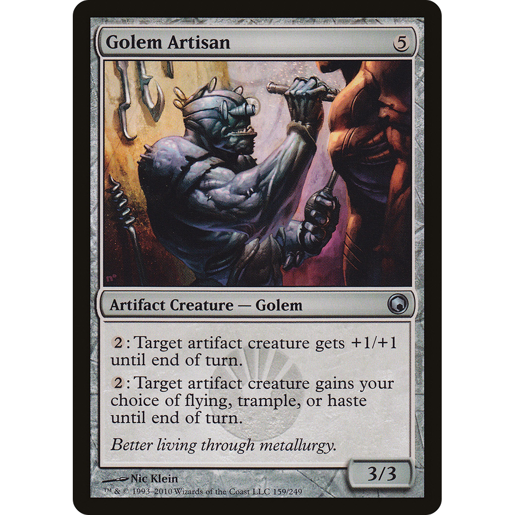 Golem Artisan (SOM-159) - Scars of Mirrodin