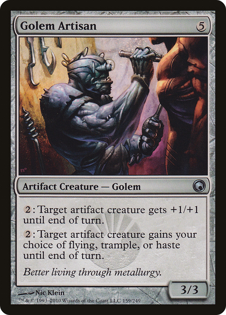 Golem Artisan (SOM-159) - Scars of Mirrodin