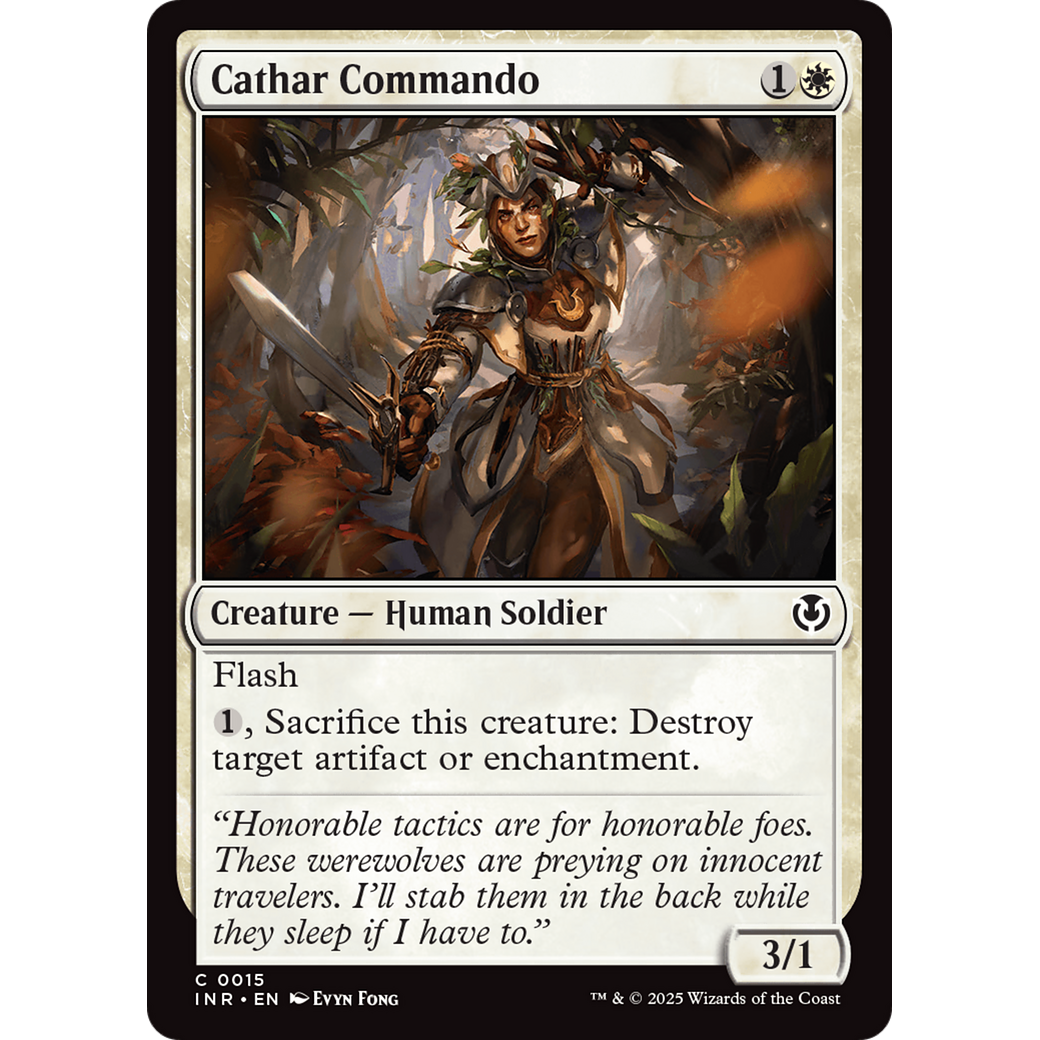 Cathar Commando (INR-015) - Innistrad Remastered Foil