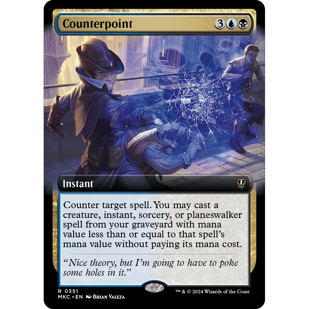 Counterpoint (MKC-351) - Murders at Karlov Manor Commander: (Extended Art)