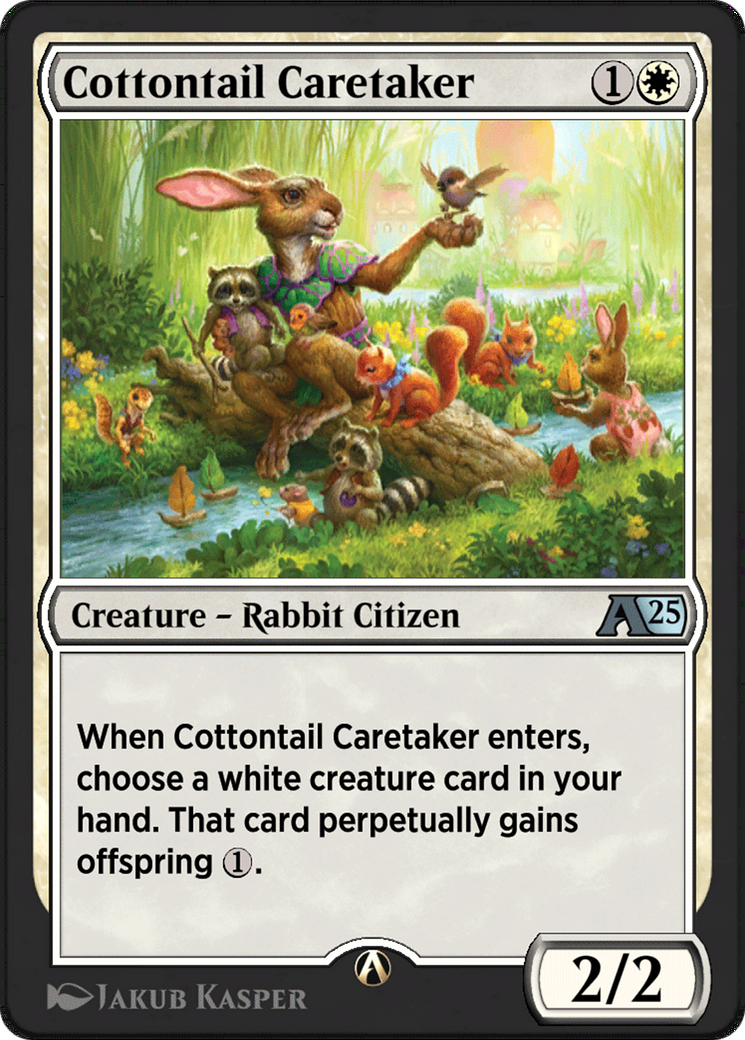 Cottontail Caretaker (YBLB-002) - Alchemy: Bloomburrow