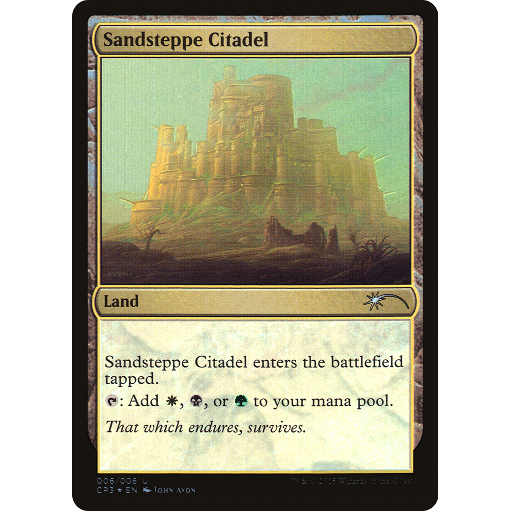 Sandsteppe Citadel (UMP-006) - Magic Origins Clash Pack Foil