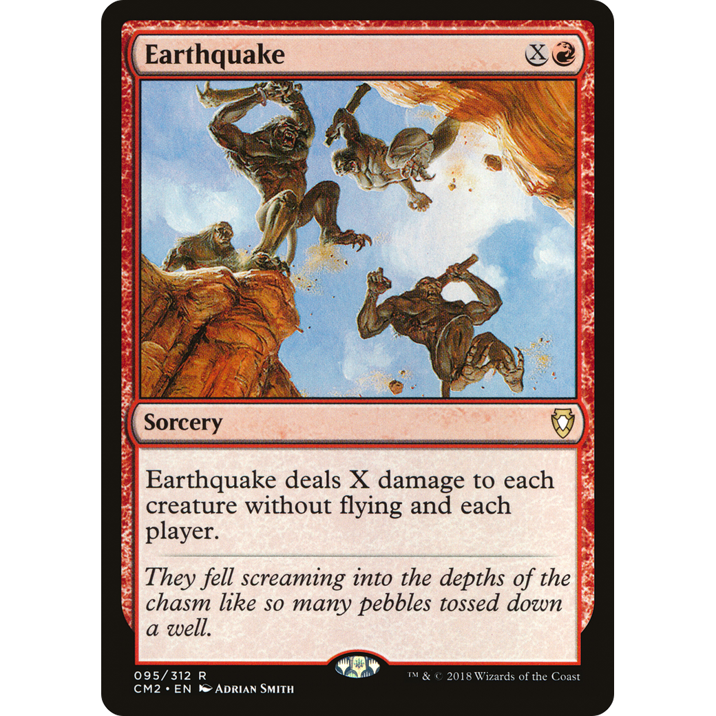 Earthquake (CM2-095) - Commander Anthology Volume II