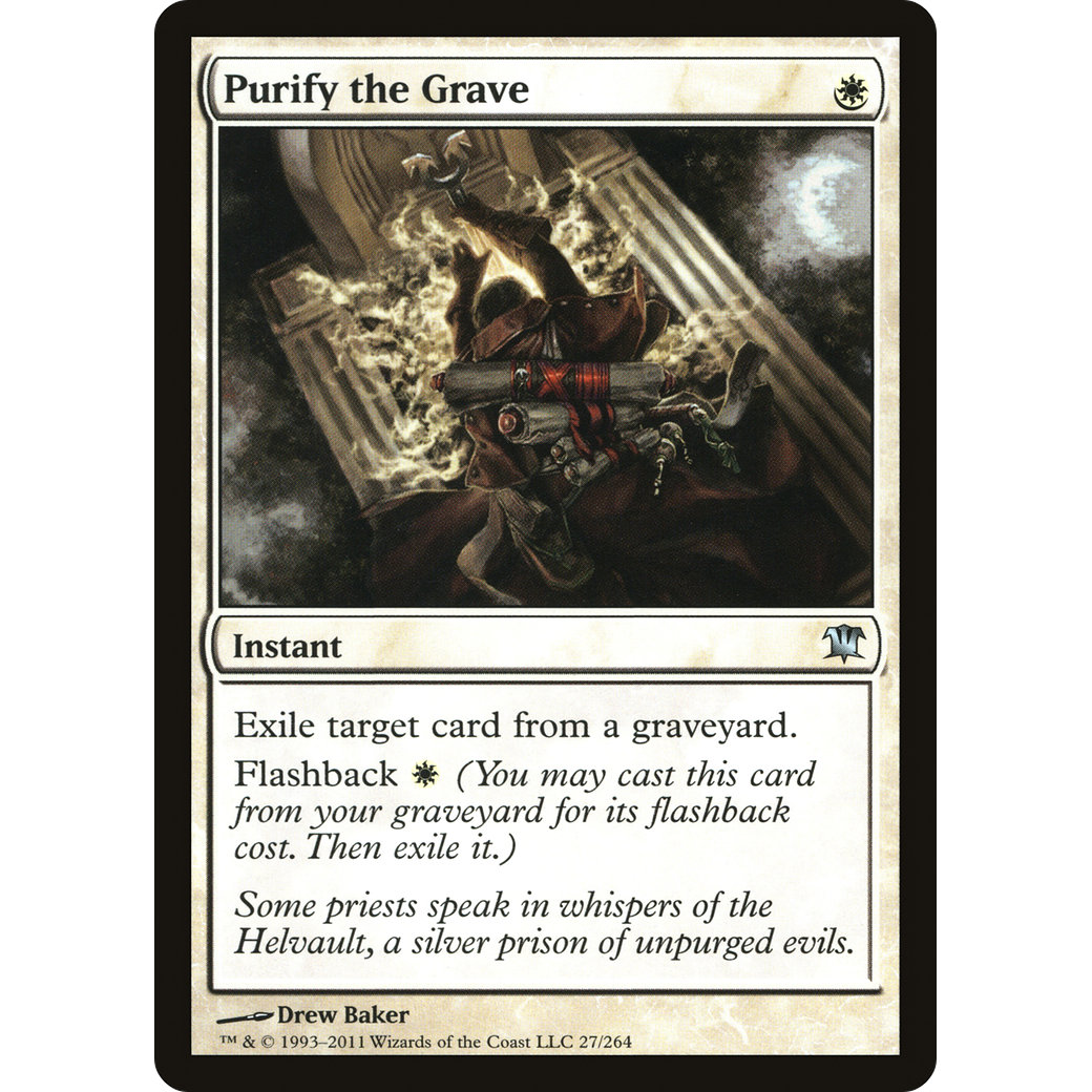 Purify the Grave (ISD-027) - Innistrad