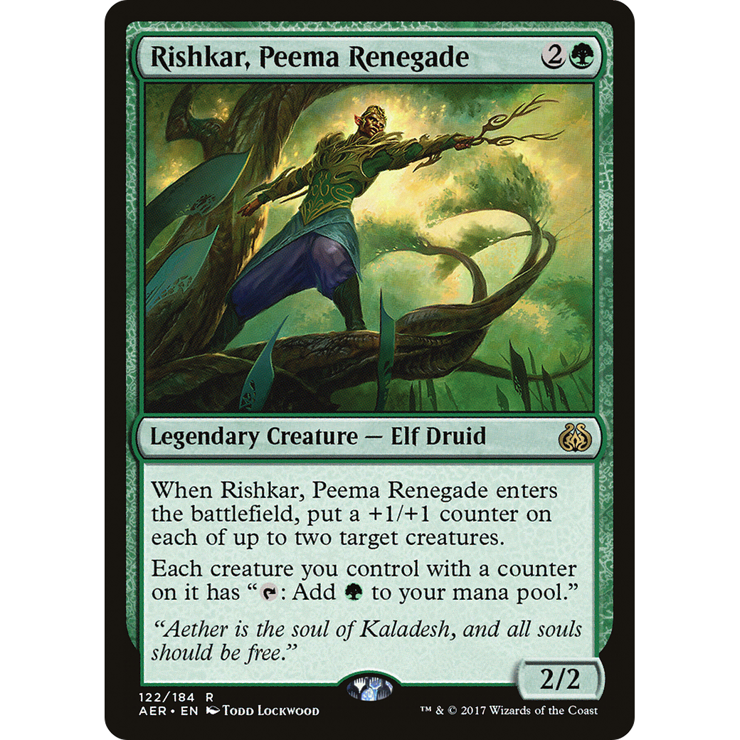 Rishkar, Peema Renegade (AER-122) - Aether Revolt Foil