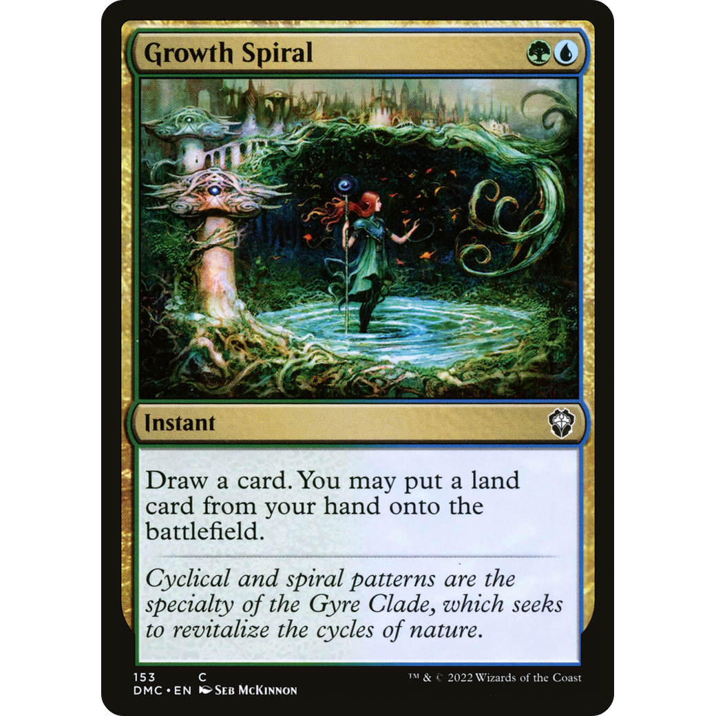 Growth Spiral (DMC-153) - Dominaria United Commander