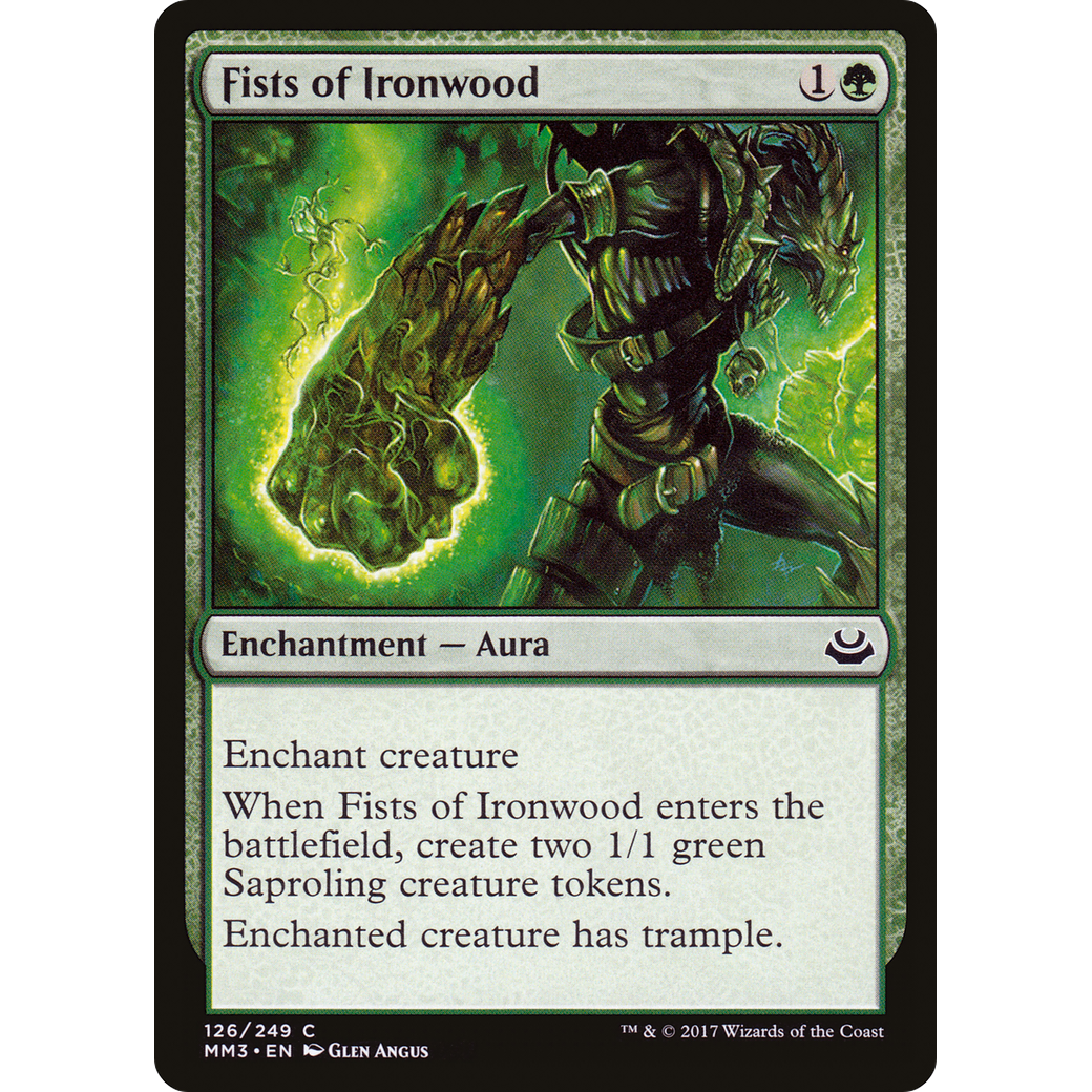 Fists of Ironwood (MM3-126) - Modern Masters 2017 Foil