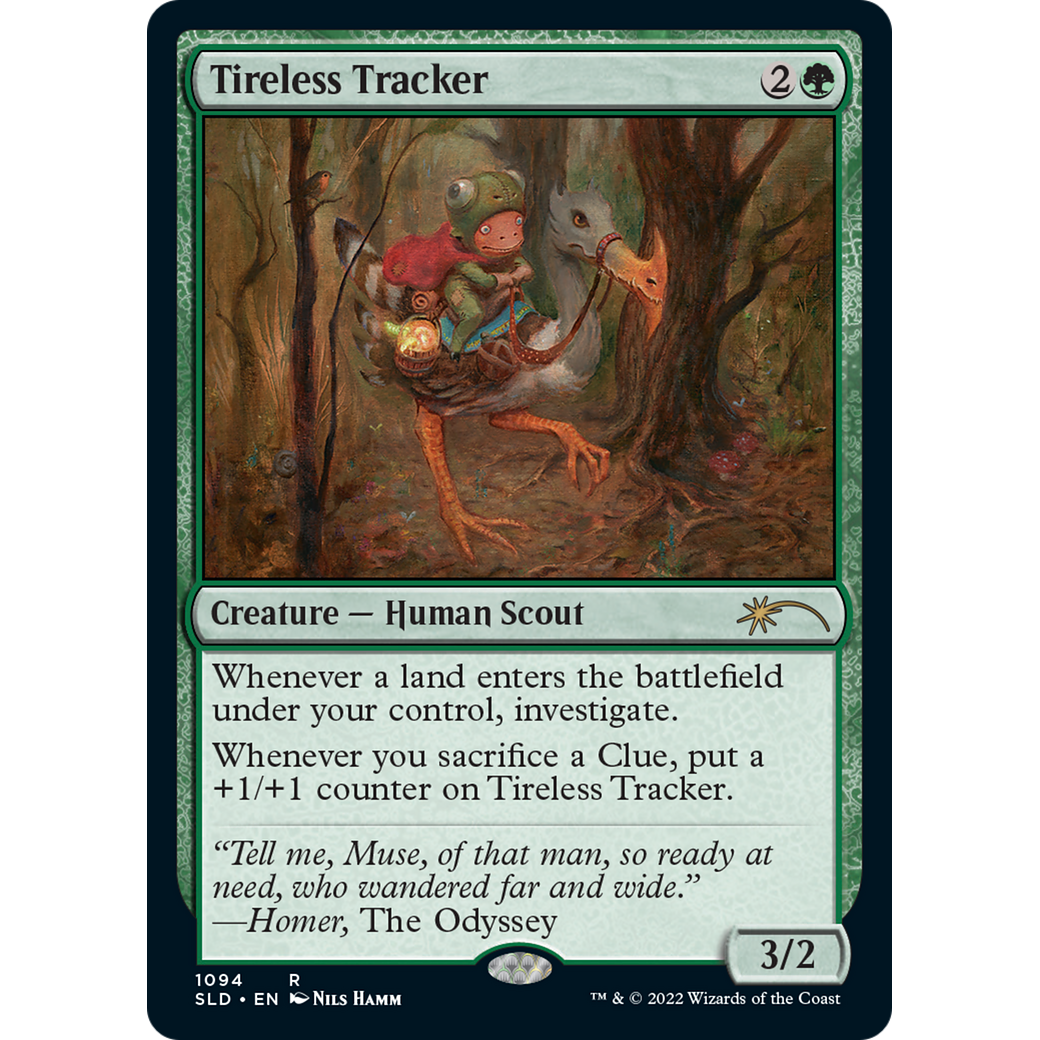 Tireless Tracker (1094) (SLD-1094) - Secret Lair Drop