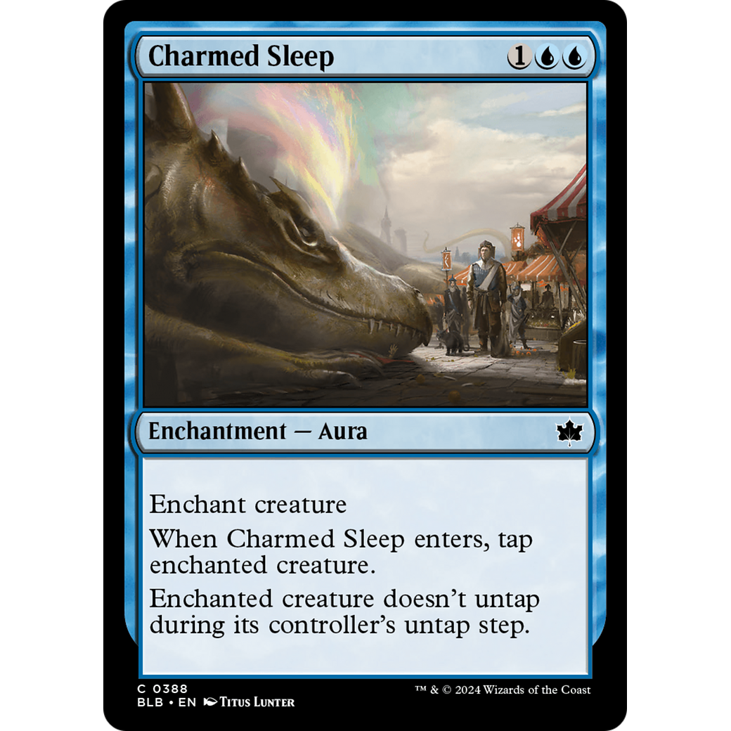 Charmed Sleep (BLB-388) - Bloomburrow Foil