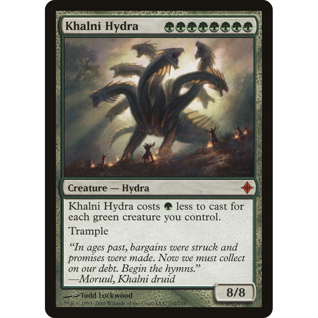 Khalni Hydra (ROE-192) - Rise of the Eldrazi Foil