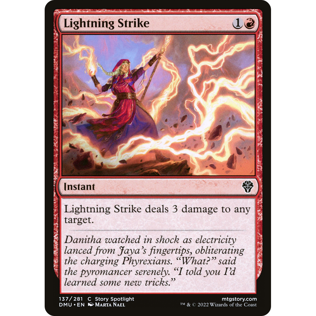 Lightning Strike (DMU-137) - Dominaria United