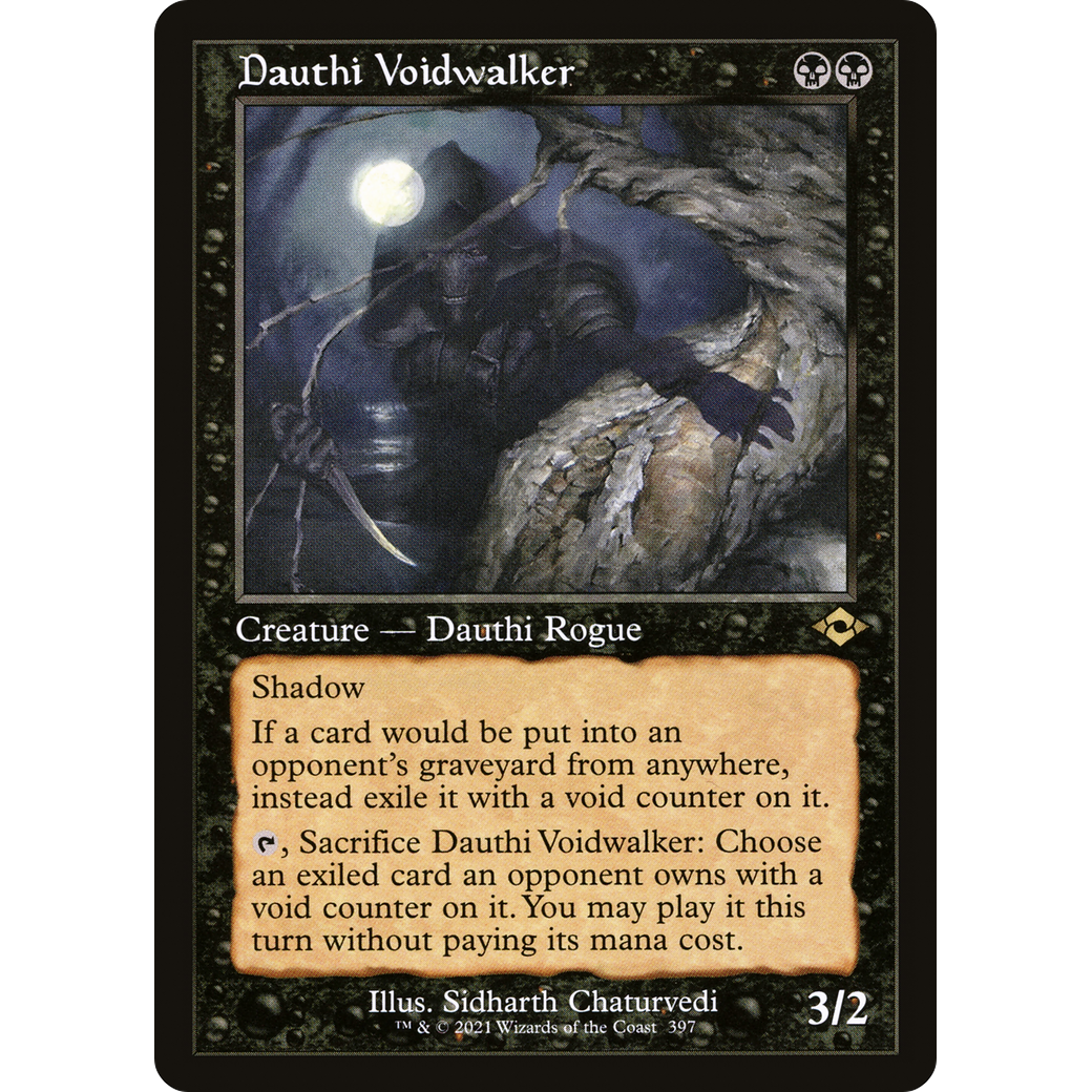 Dauthi Voidwalker (MH2-397) - Modern Horizons 2 Etched Foil