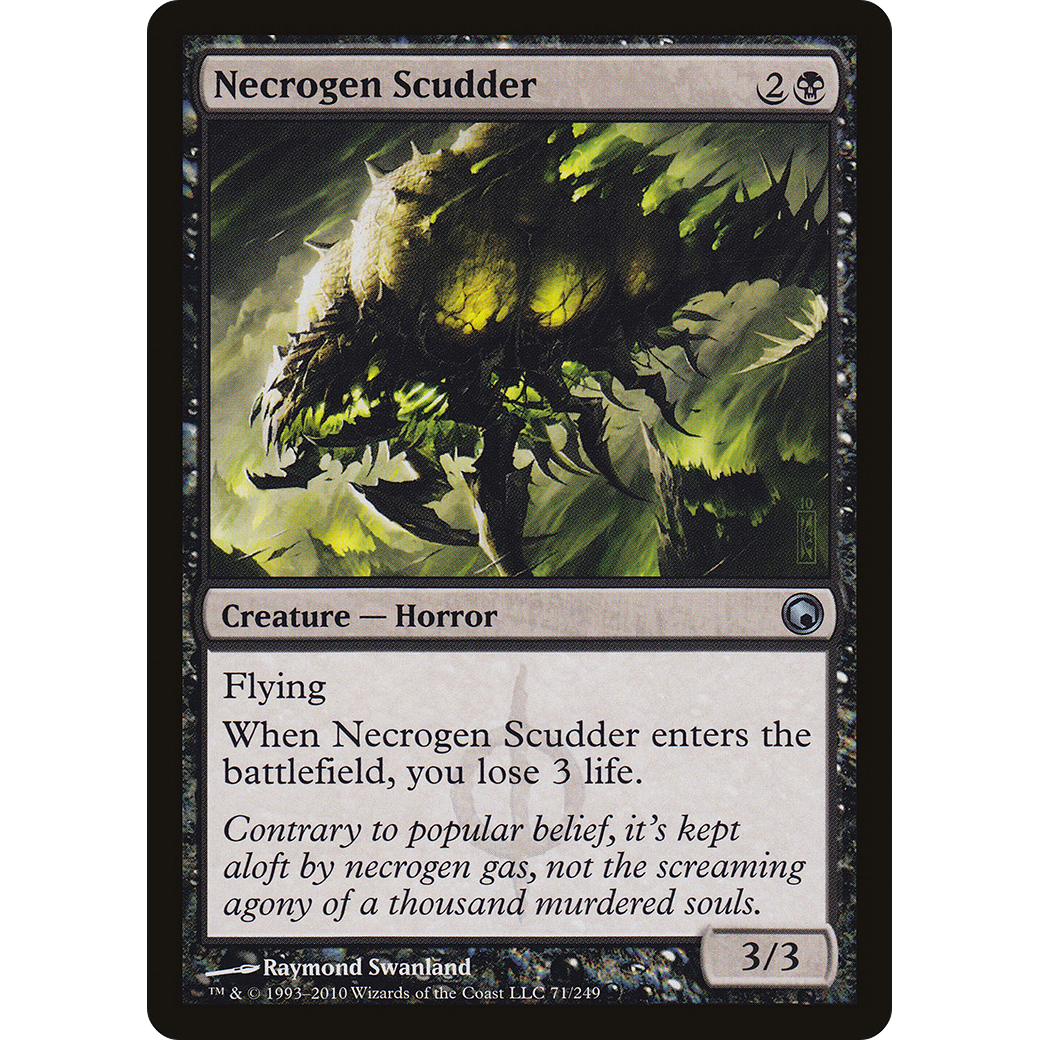Necrogen Scudder (SOM-071) - Scars of Mirrodin Foil