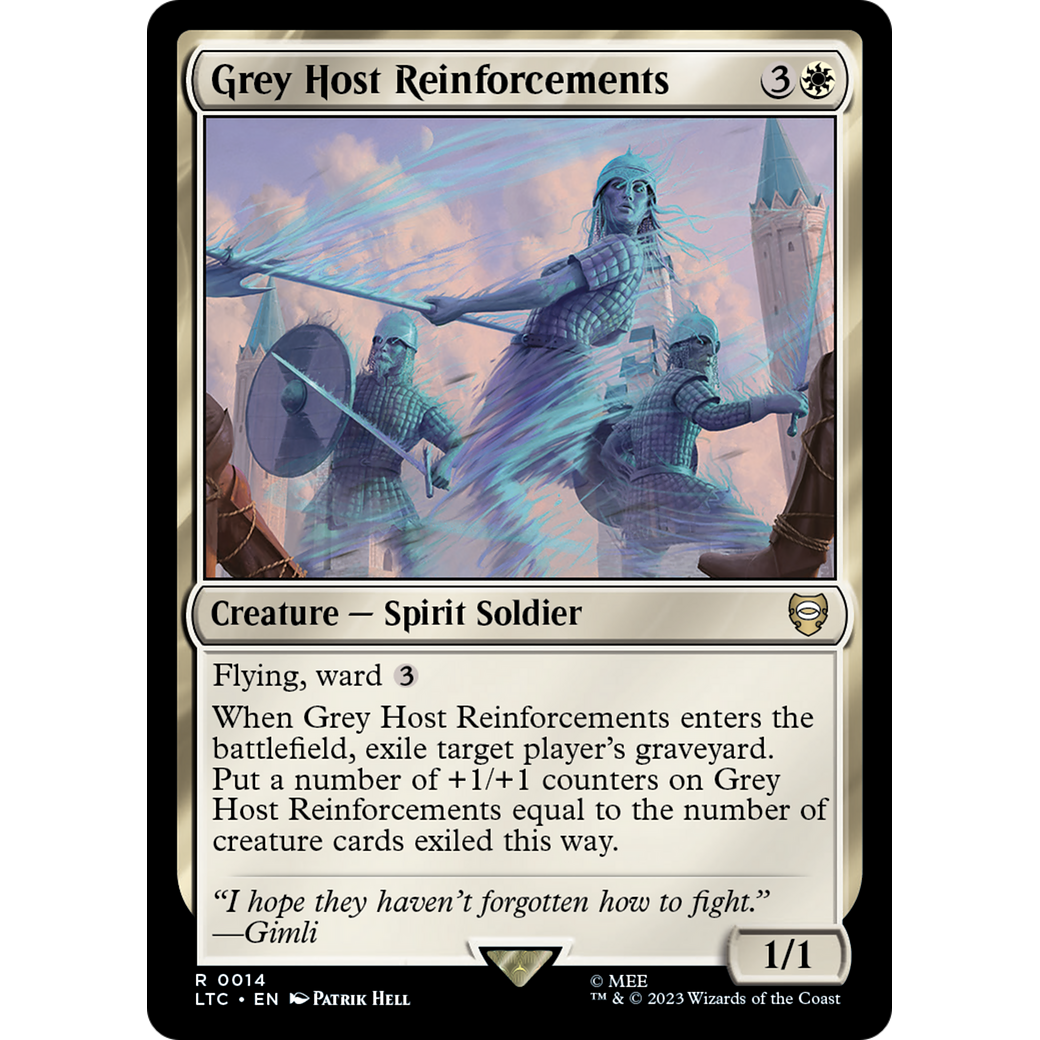Grey Host Reinforcements (LTC-014) - Tales of Middle-earth Commander
