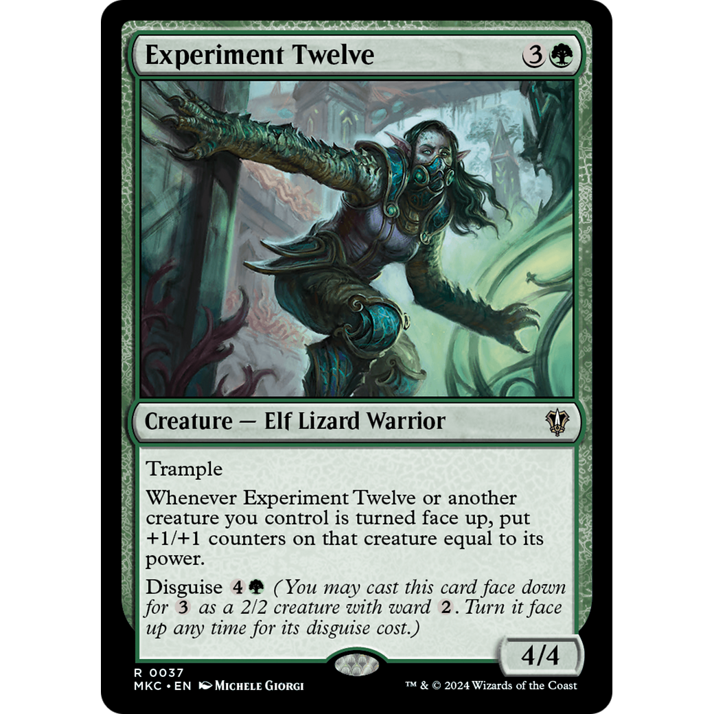 Experiment Twelve (MKC-037) - Murders at Karlov Manor Commander