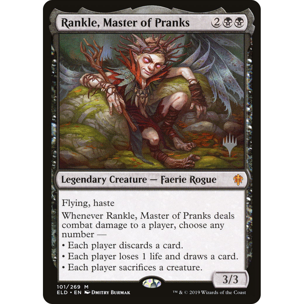 Rankle, Master of Pranks (PPELD-101) - Throne of Eldraine Promos