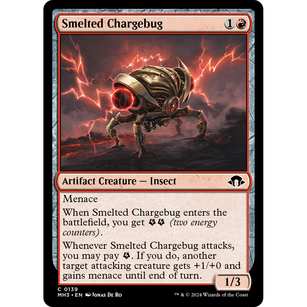 Smelted Chargebug (MH3-139) - Modern Horizons 3