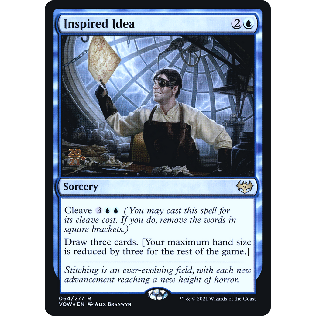 Inspired Idea (PRE-064) - Innistrad: Crimson Vow Promos Foil