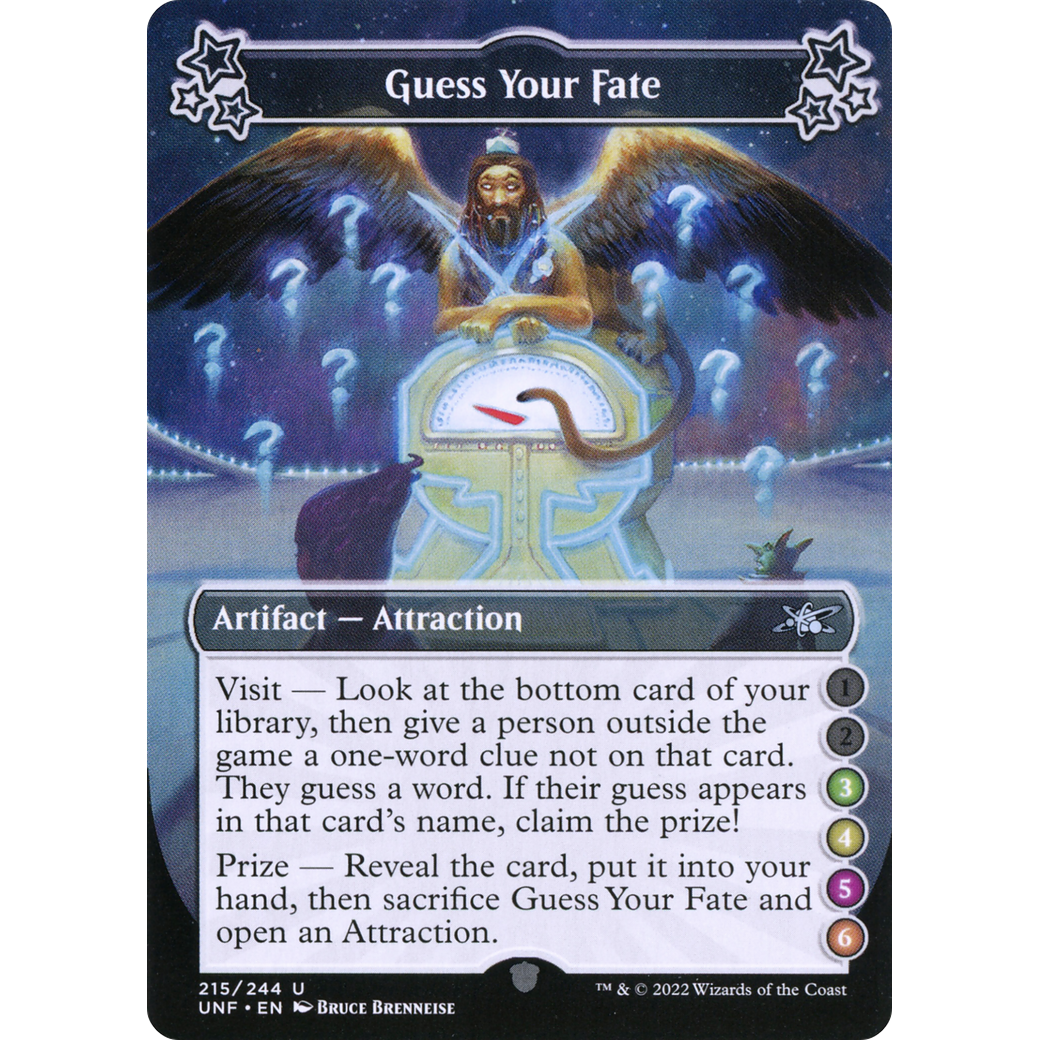Guess Your Fate (3-4-5-6) (UNF-215) - Unfinity