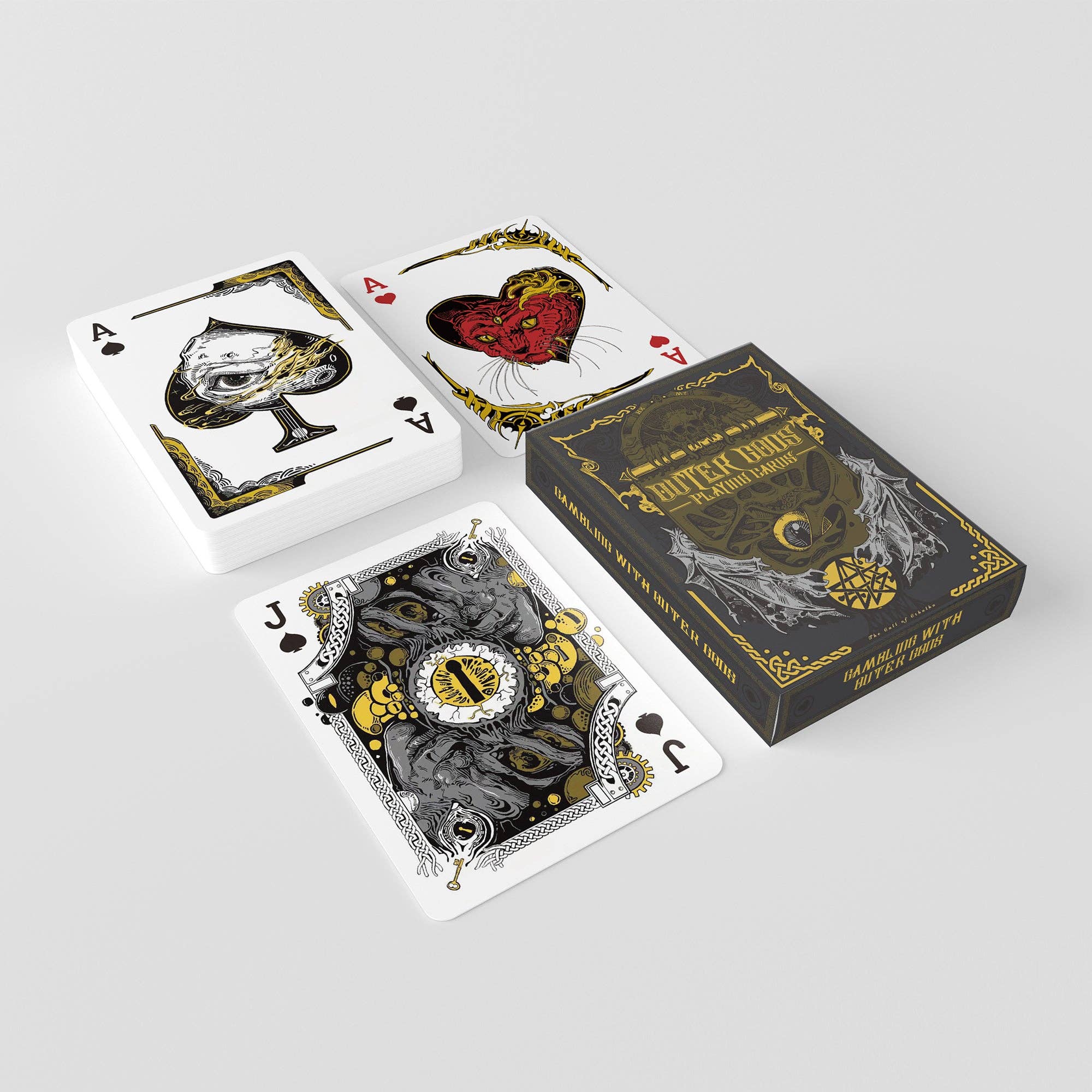 Gambling with Outer Gods Cthulhu Mythos Playing Cards: Paper Light
