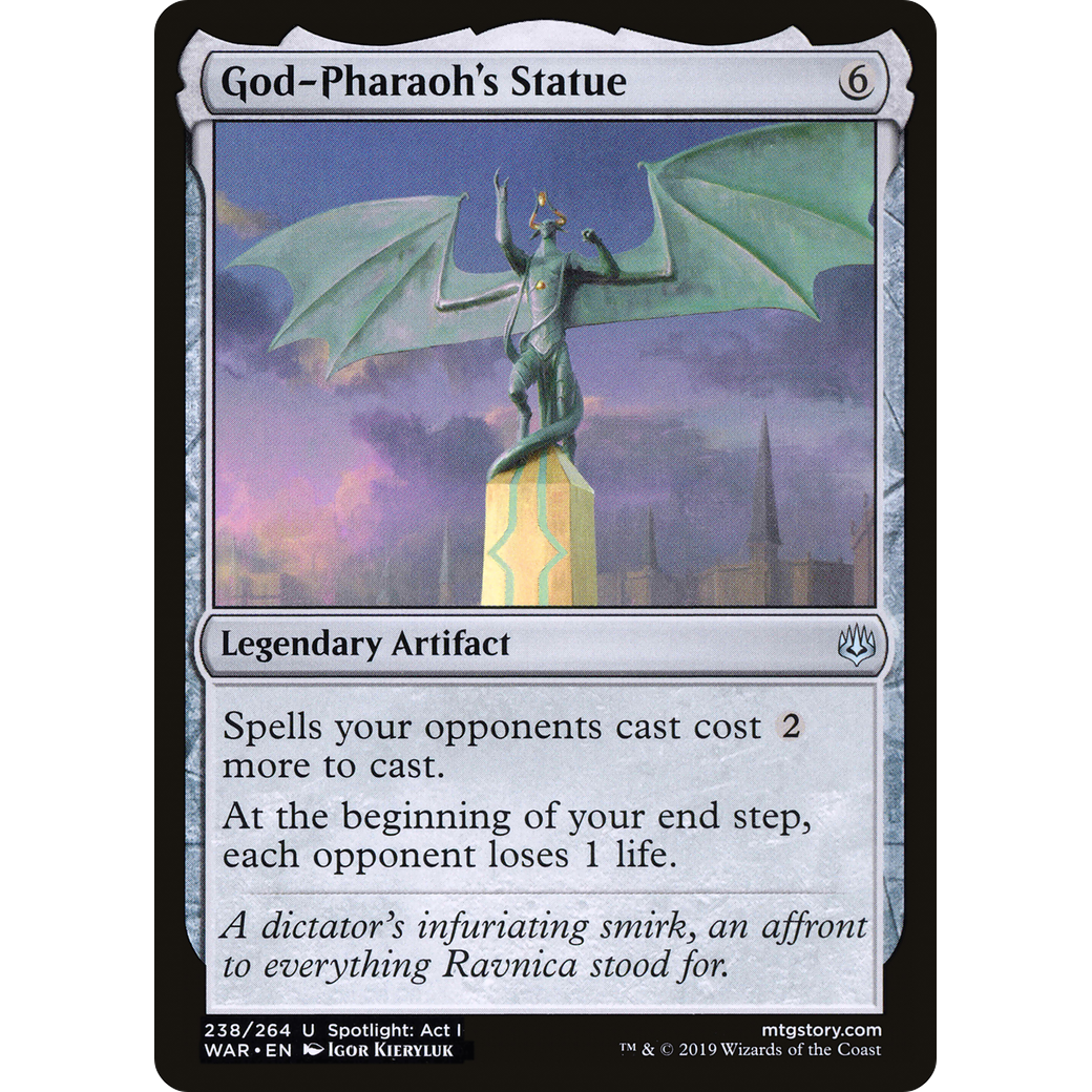 God-Pharaoh's Statue (WAR-238) - War of the Spark