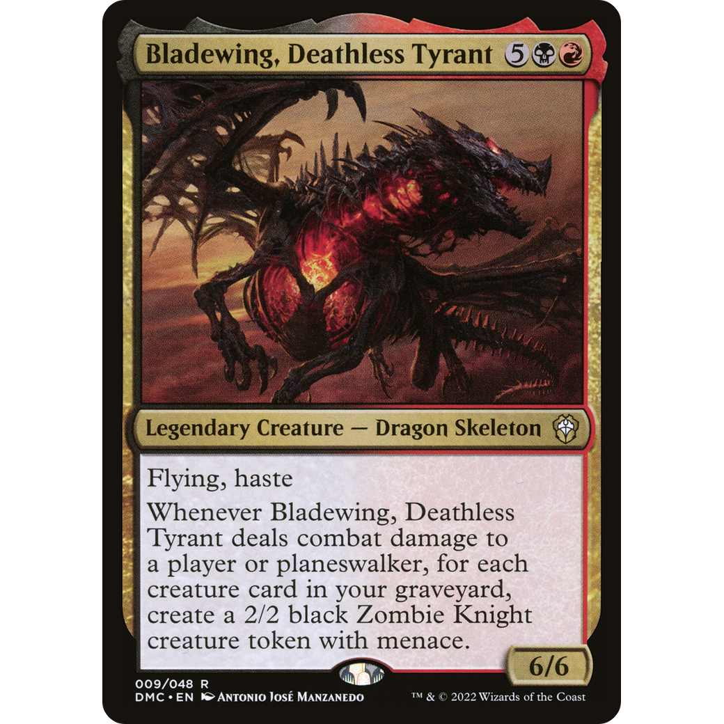 Bladewing, Deathless Tyrant (DMC-009) - Dominaria United Commander